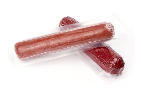 Ham vacuum packed with thermoforming film