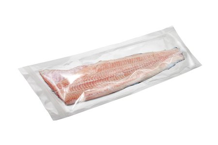 Fish thermoforming film packaging