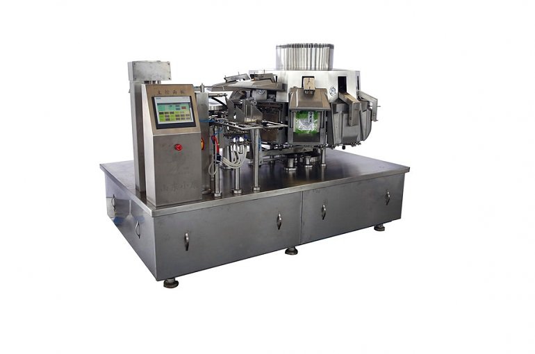XK-160Z Automatic Rotary Preamde Pouch Vacuum Packaging Machine