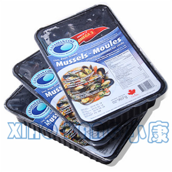 mussels in vacuum tray packing_副本